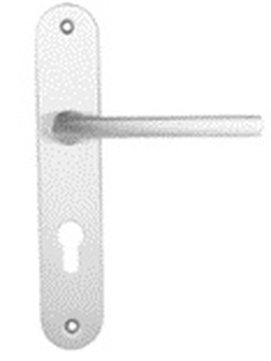 स्टेनलेस स्टील हैंडल और प्लेट